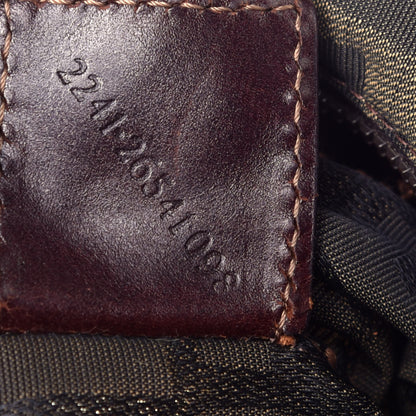 Fendi Fabric FF 1925 Mini Cosmetic Bag Tobacco 6 of 10