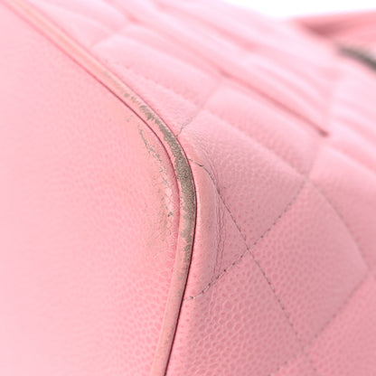 Chanel Caviar Medallion CC Tote Light Pink 9 of 18