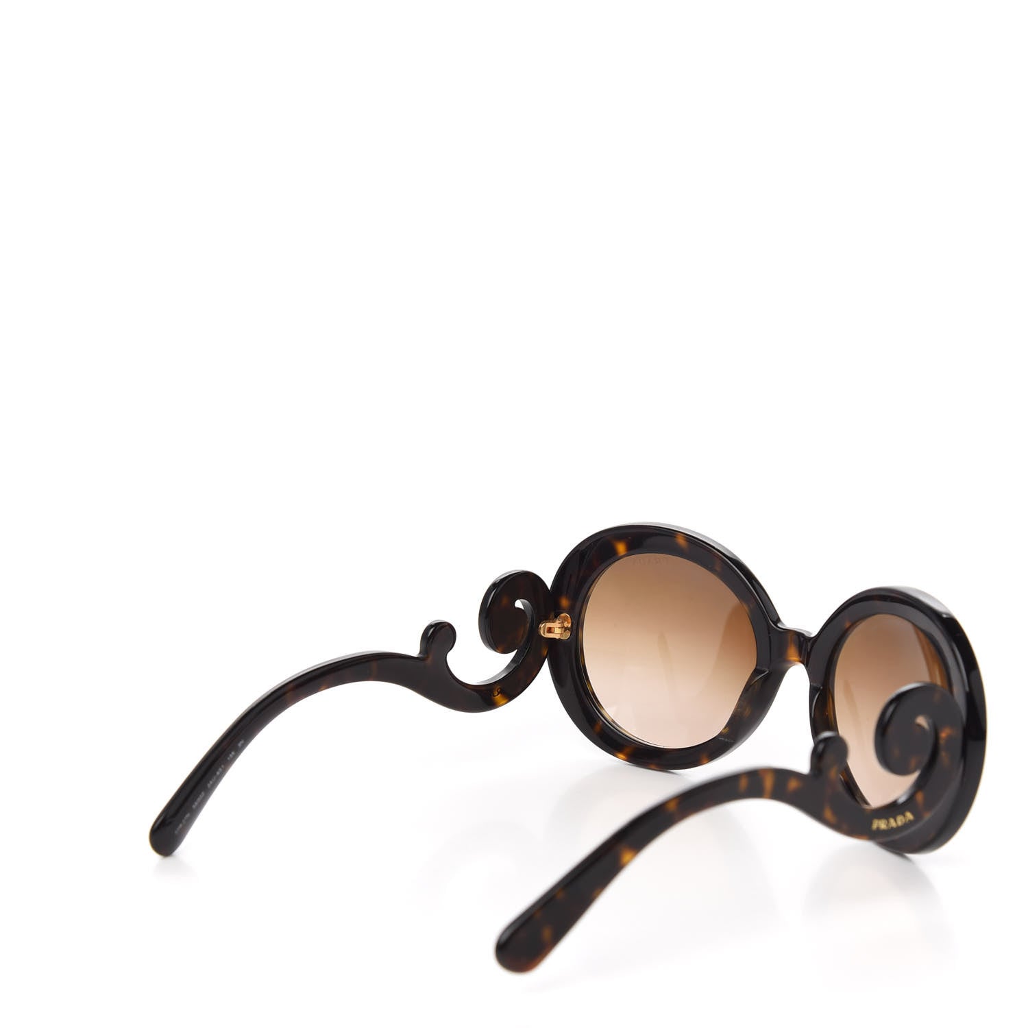 Prada Baroque Sunglasses SPR 27N Tortoise 4 of 6
