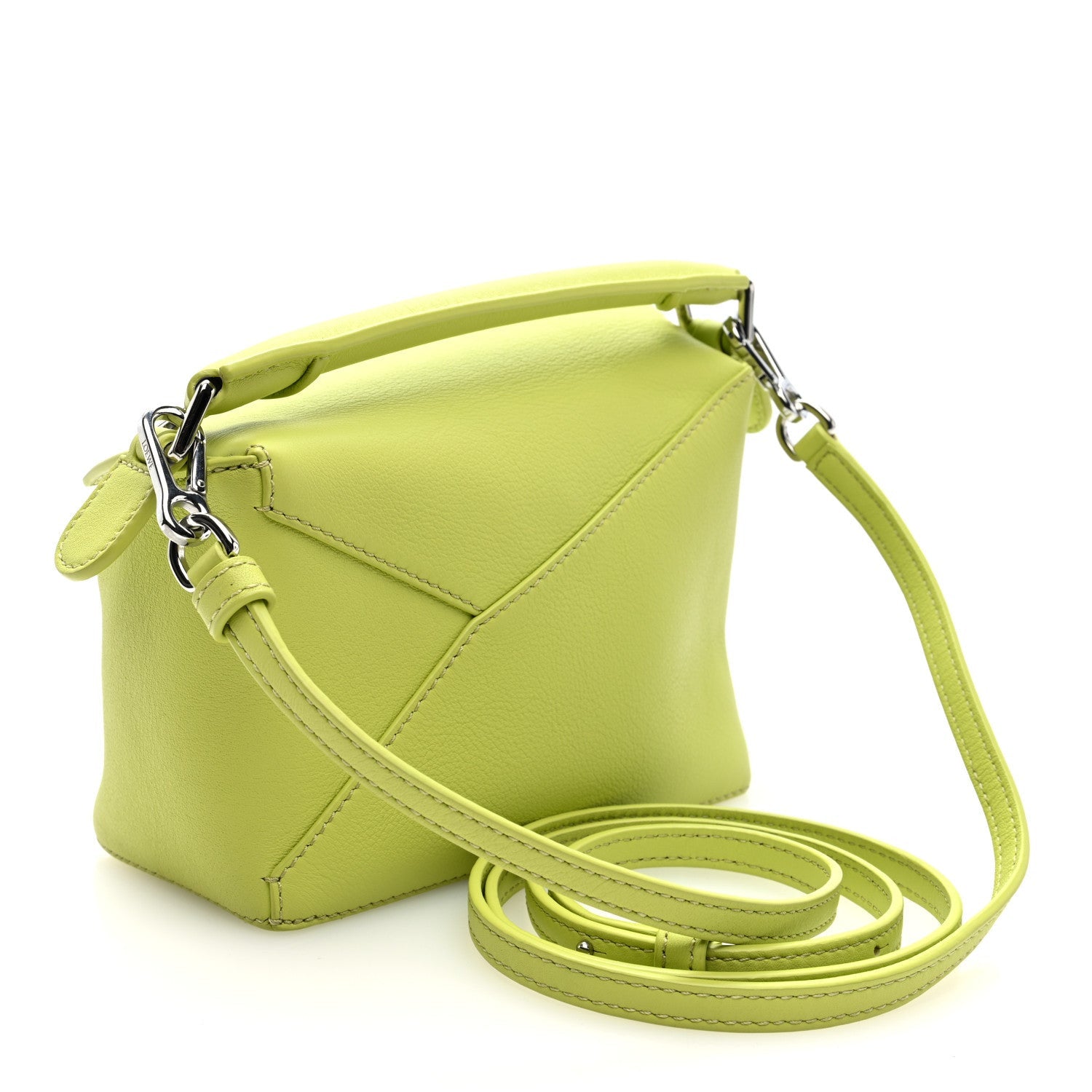 Loewe Calfskin Mini Puzzle Edge Bag Anise 3 of 7