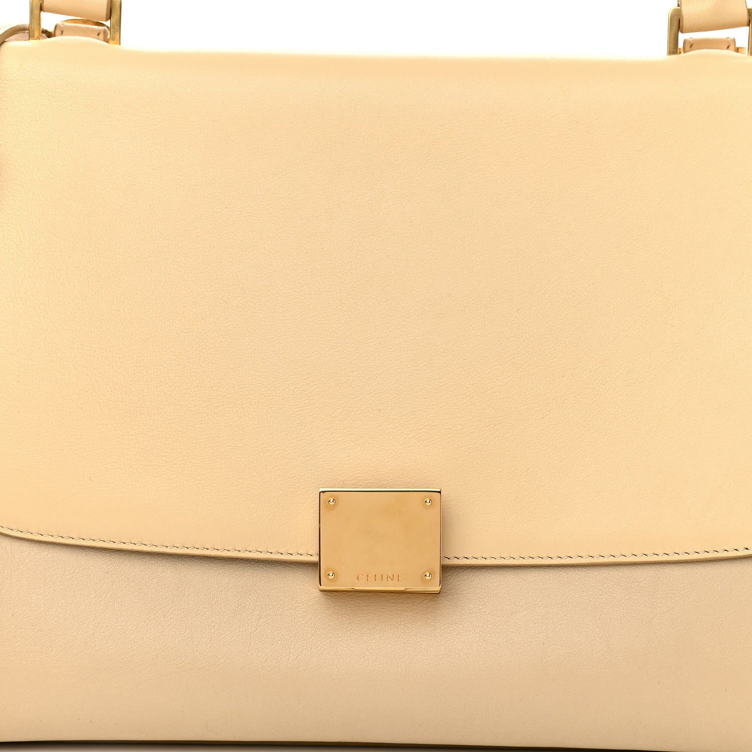 Celine Smooth Calfskin Small Trapeze Butter 7 of 11