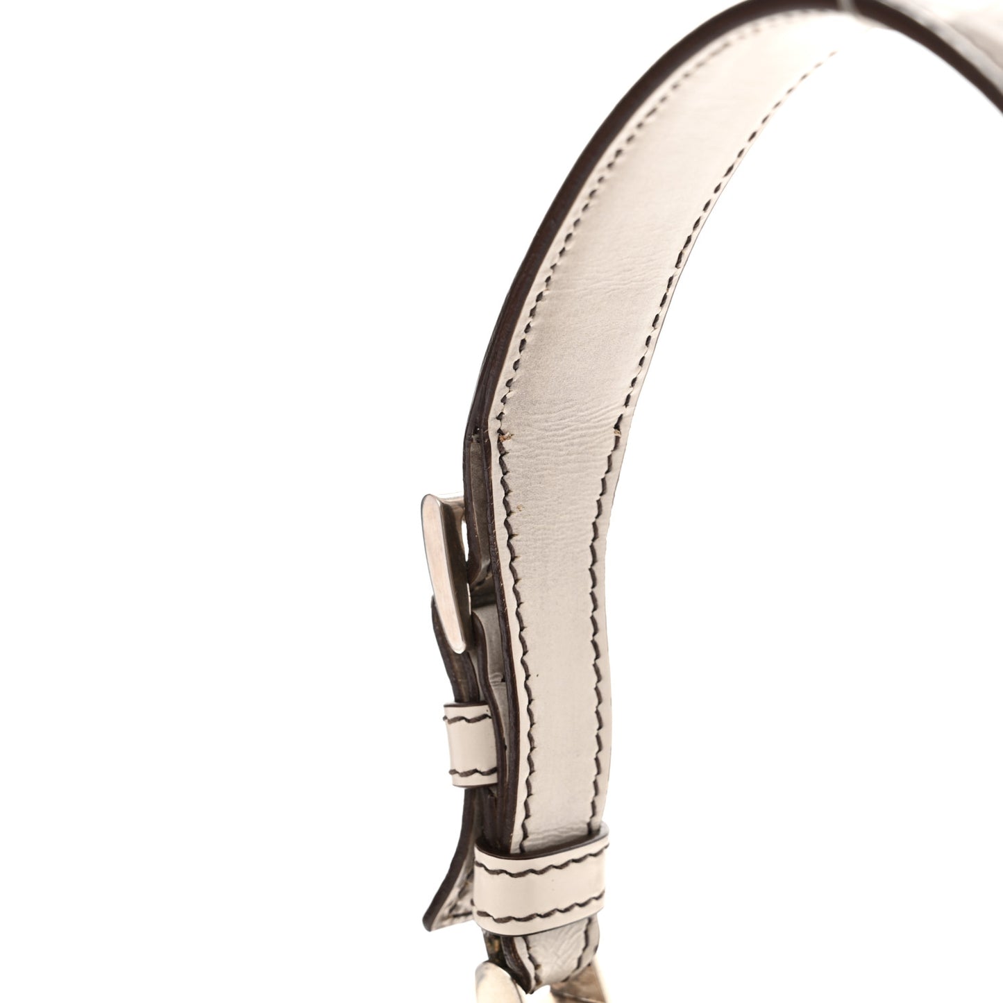 Spazzolato Logo Print Framed Bag Quarzo