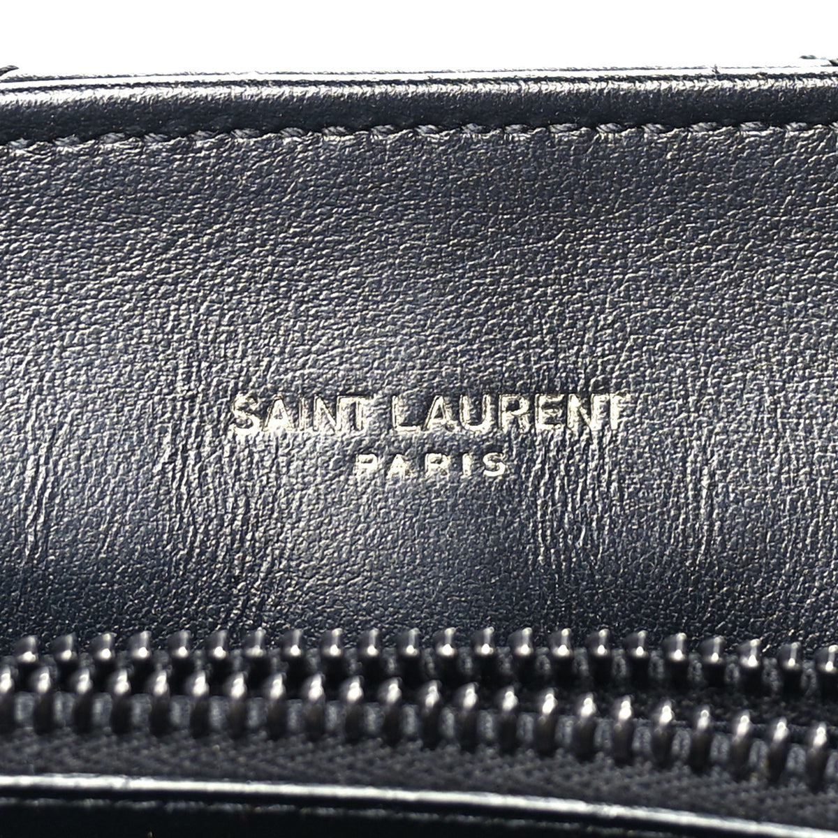 Calfskin Y Quilted Monogram Monochrome Medium Loulou Chain Satchel Black