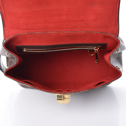 Louis Vuitton Damier Ebene Bergamo MM 7 of 10