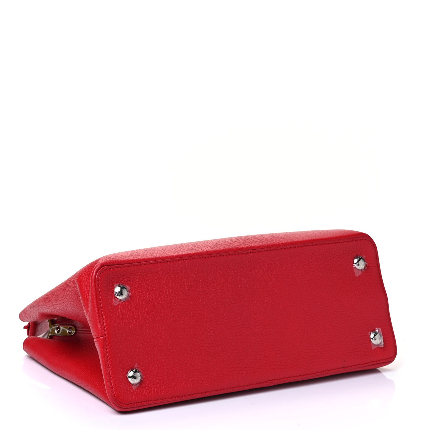 Taurillon Capucines MM Rubis