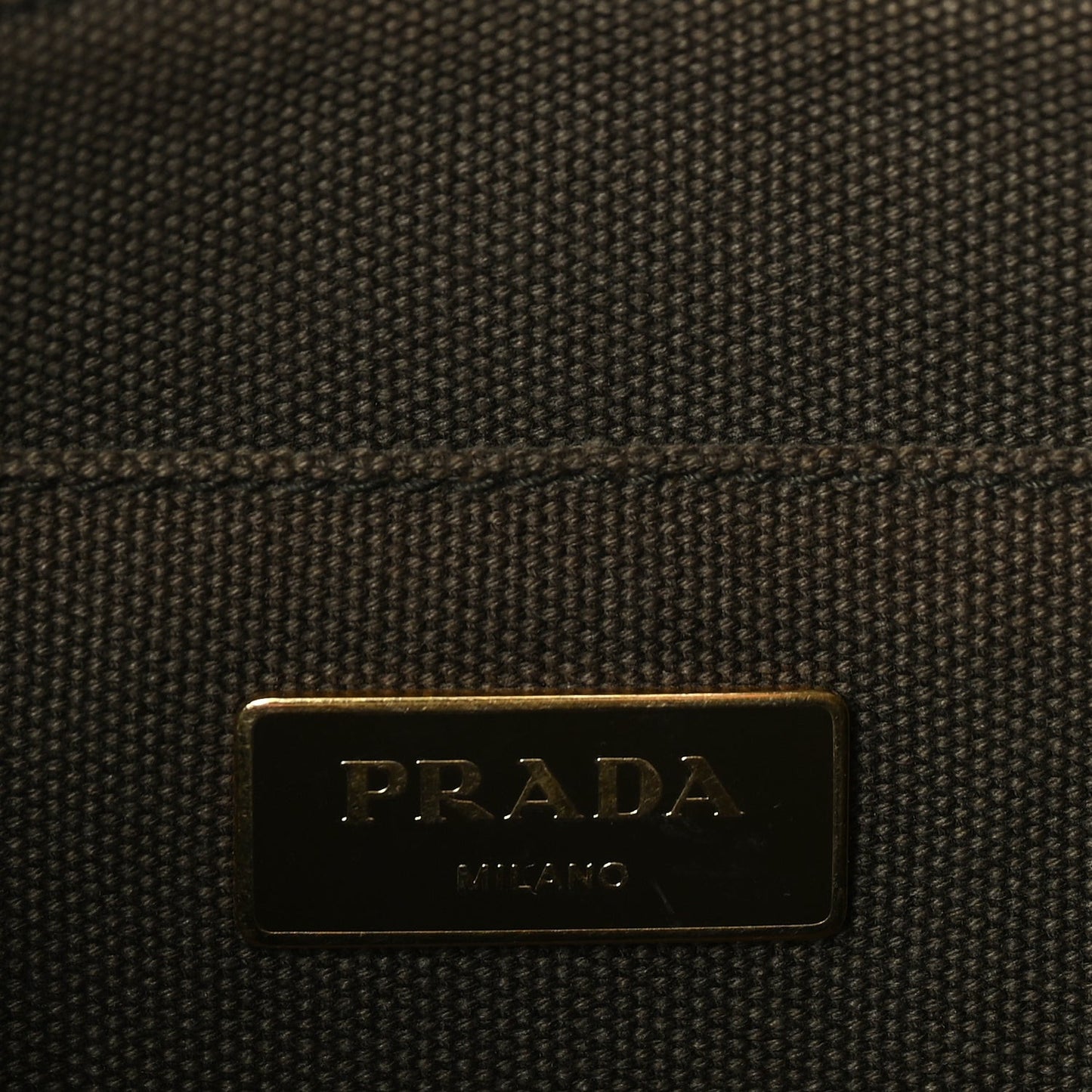 Canapa Small Logo Tote Khaki