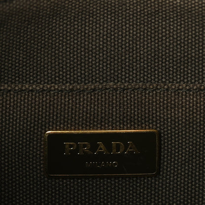 Prada Canapa Small Logo Tote Khaki 5 of 8