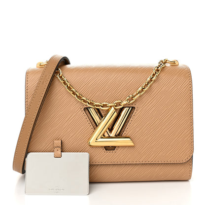 Louis Vuitton Epi Twist Shoulder Bag MM Camel 3 of 10