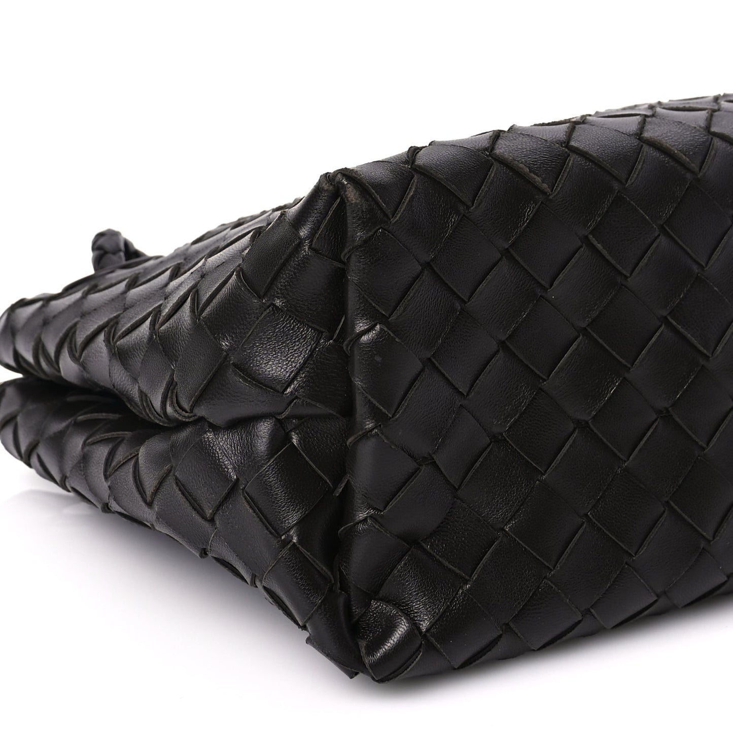Nappa Intrecciato Small Andiamo Shoulder Bag Fondant