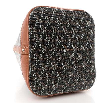 Goyard Goyardine Petit Flot Bucket Bag PM Black Gold 4 of 10