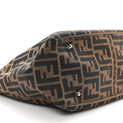 Fendi Zucca Small Holdall Tote Tobacco 9 of 12