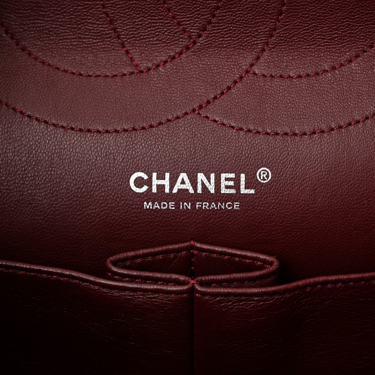 Chanel Patent Quilted 2.55 Reissue 227 Flap Light Burgundy 6 of 13