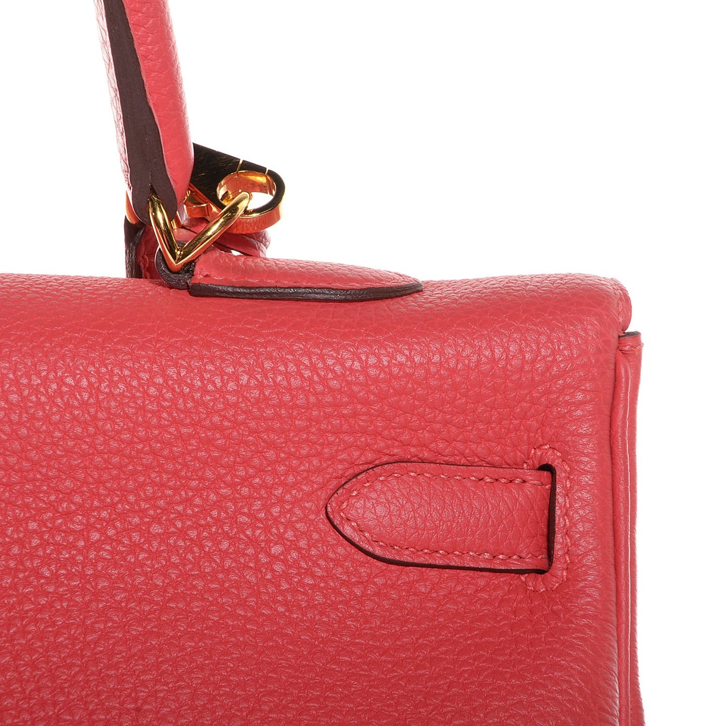 Togo Kelly Retourne 35 Rouge Pivoine