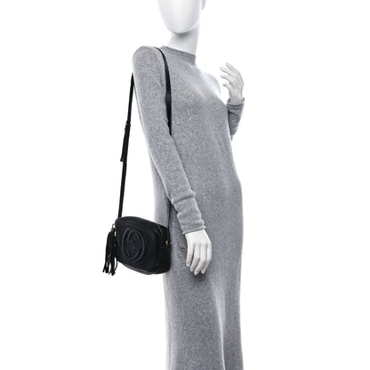 Gucci Pebbled Calfskin Small Soho Disco Bag Black 2 of 13