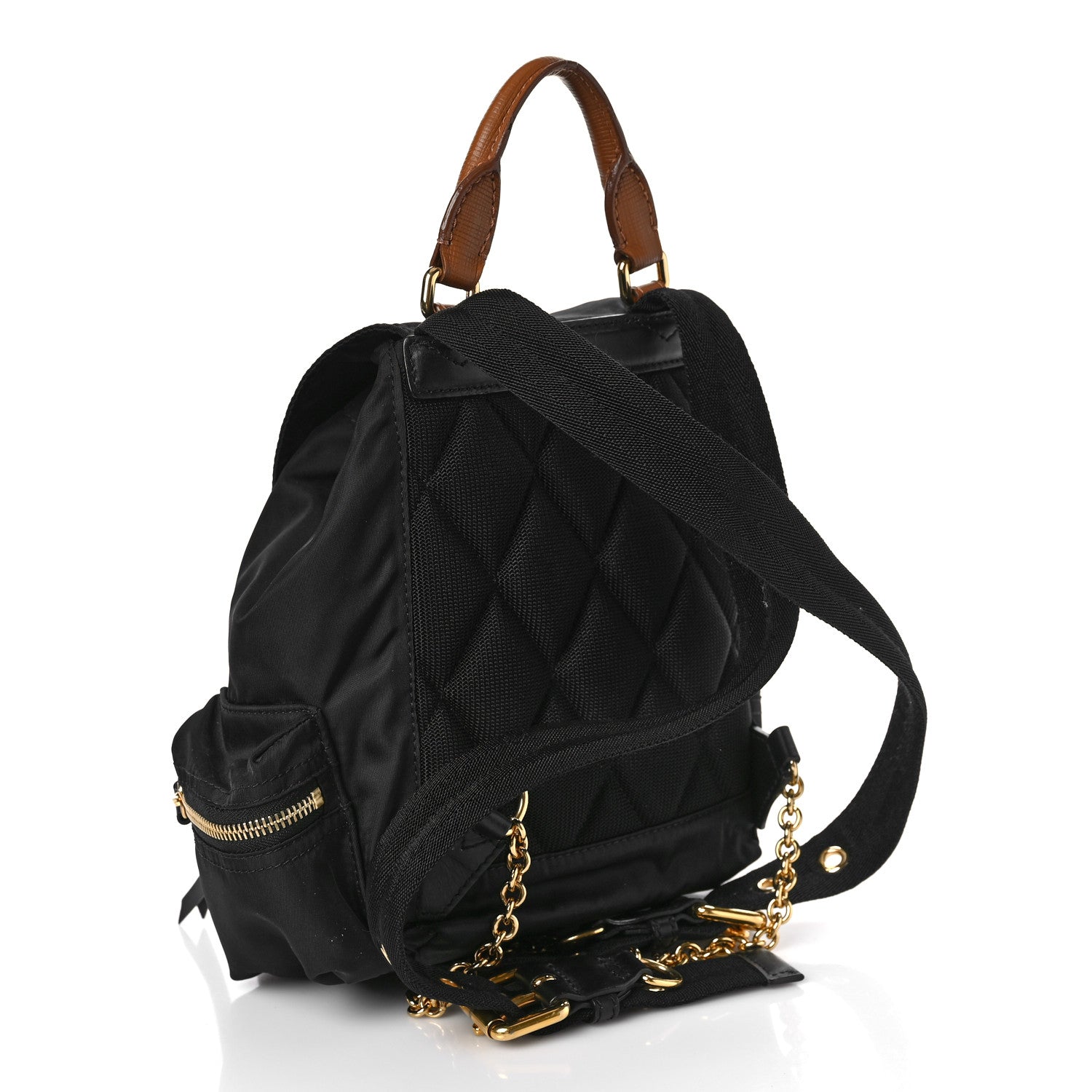 Burberry Nylon Small Rucksack Backpack Black 3 of 10