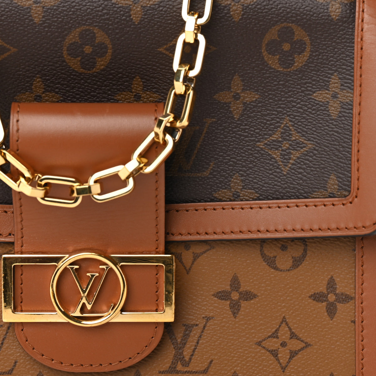 Reverse Monogram Dauphine MM