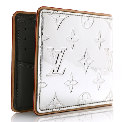 Louis Vuitton Monogram Mirror Slender Wallet Silver 3 of 7