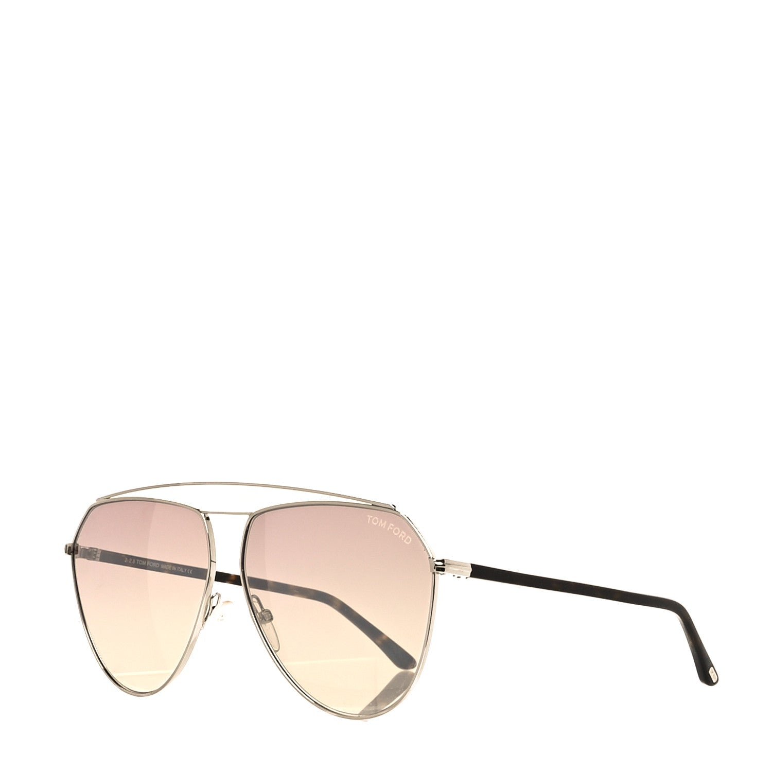 Tom Ford Binx Aviator Sunglasses TF681 Tortoise 1 of 9