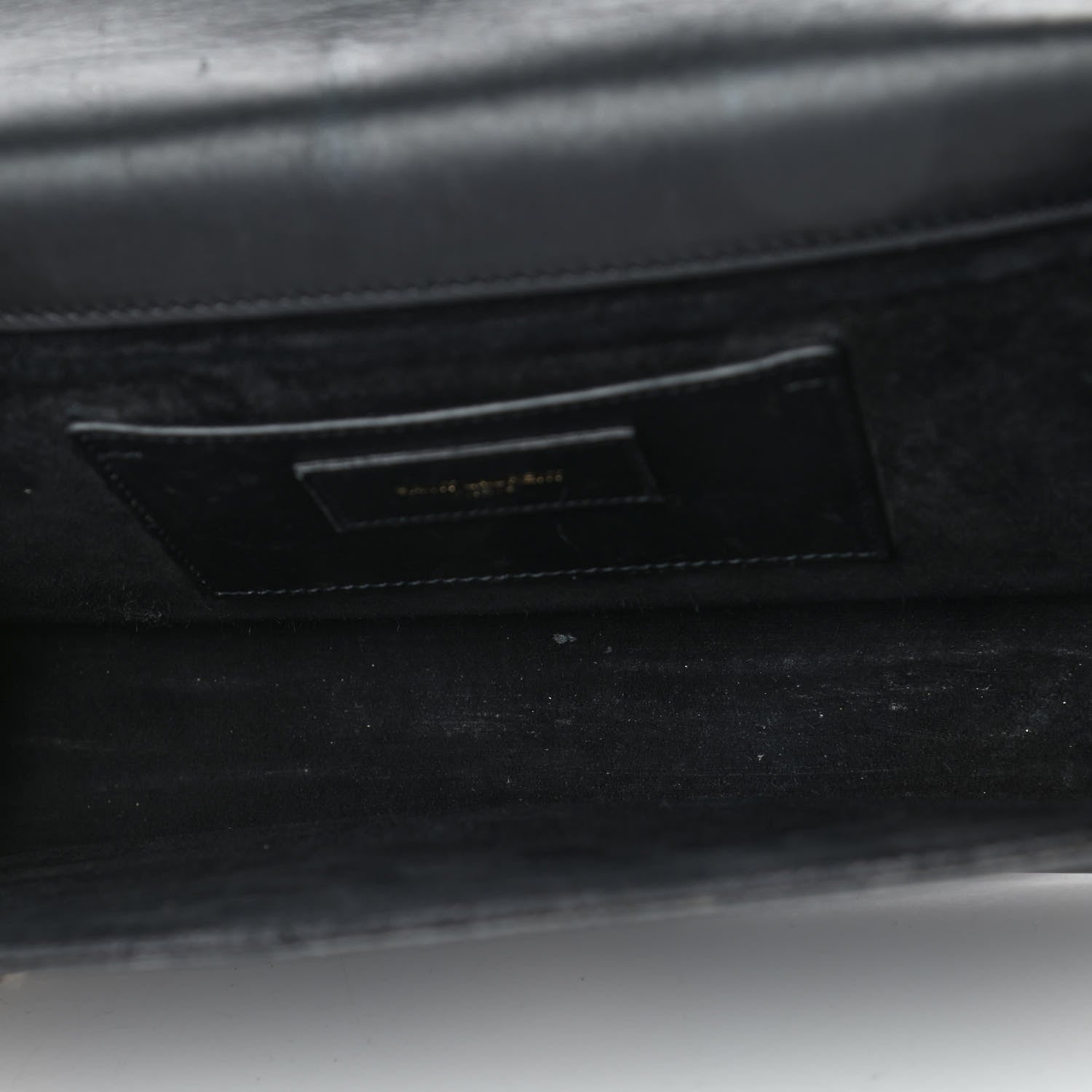 Saint Laurent Smooth Calfskin Medium Classic Monogram Kate Tassel Satchel Black 4 of 8