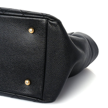 Chanel Caviar Quilted Petit Timeless Tote PTT Black 9 of 9