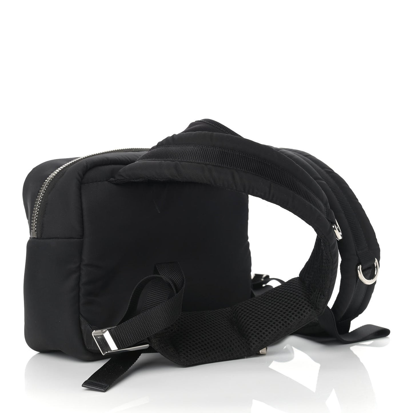Technical Nylon Backpack Black
