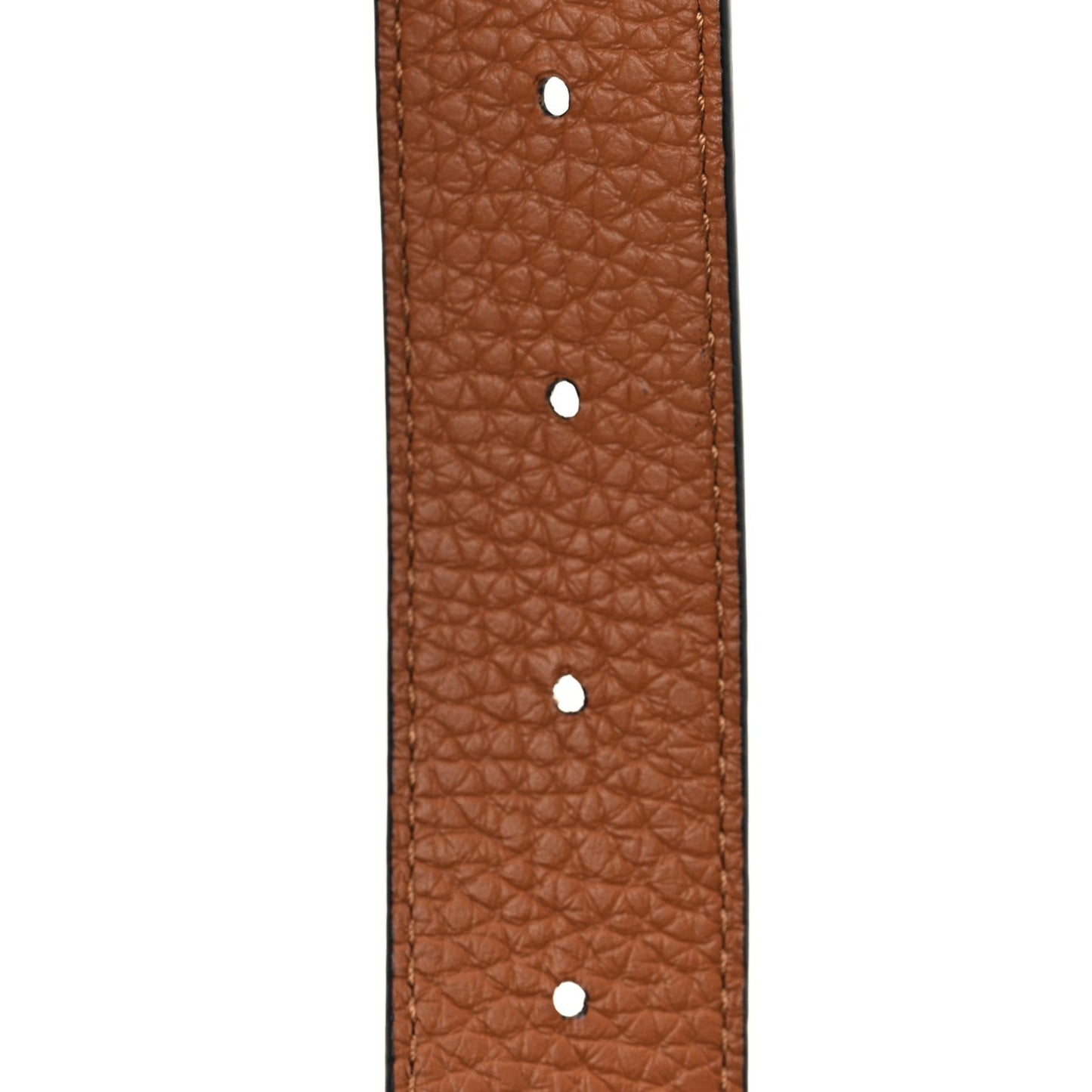 Taurillon Calfskin 30mm LV Initiales Reversible Belt Black