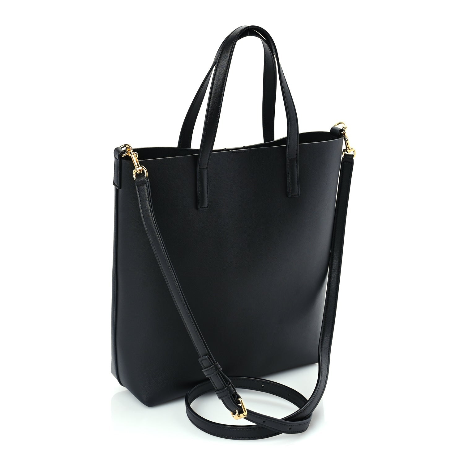 Saint Laurent Calfskin Toy Shopping Tote  Black 2 of 8