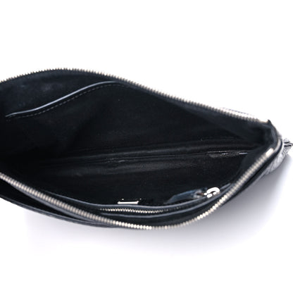 MCM Visetos Medium Crossbody Pouch Black 11 of 17