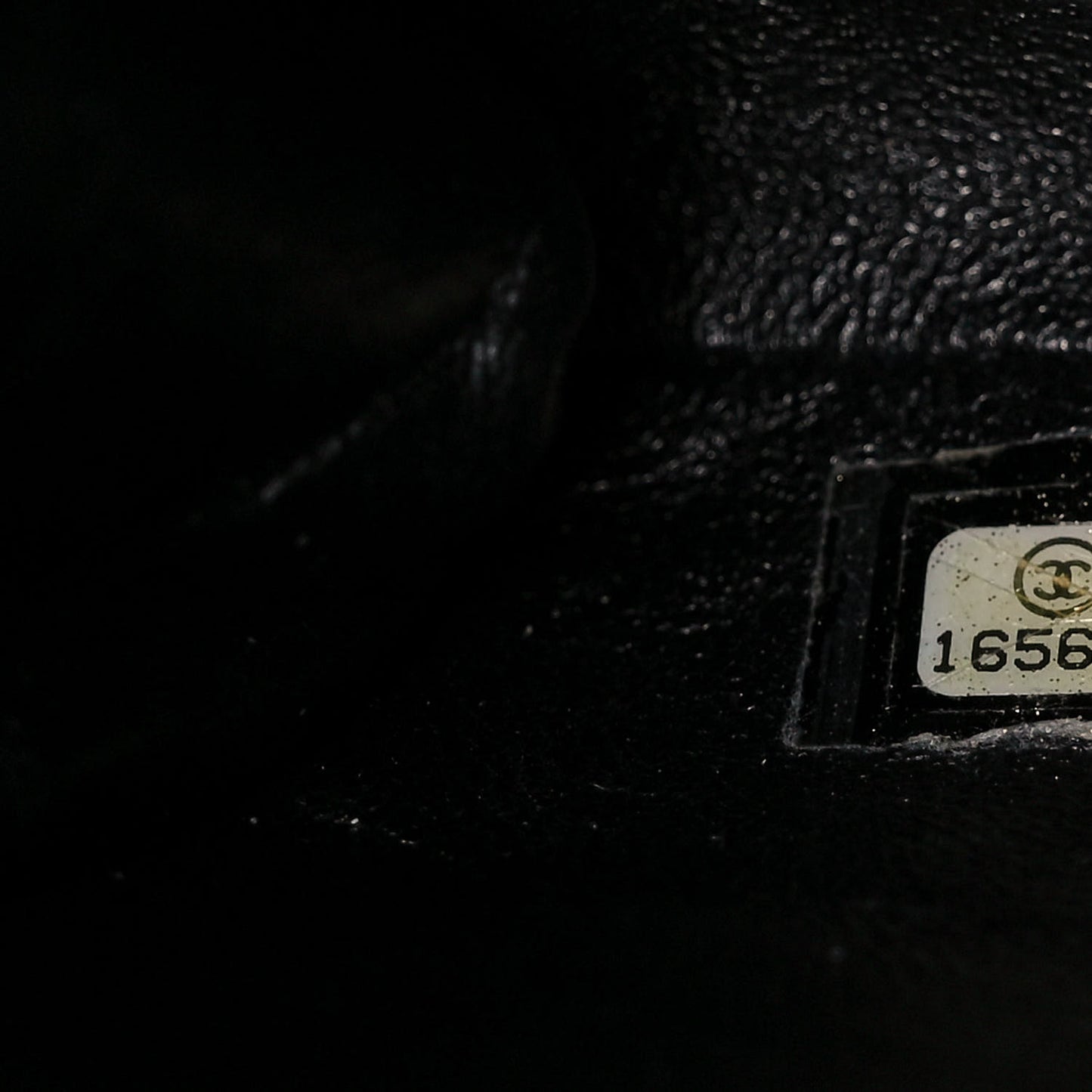 Caviar Quilted Clutch With Chain Flap Black