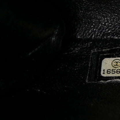 Chanel Caviar Quilted Clutch With Chain Flap Black 7 of 11