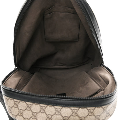 Gucci GG Supreme Monogram Medium Backpack Black 5 of 13