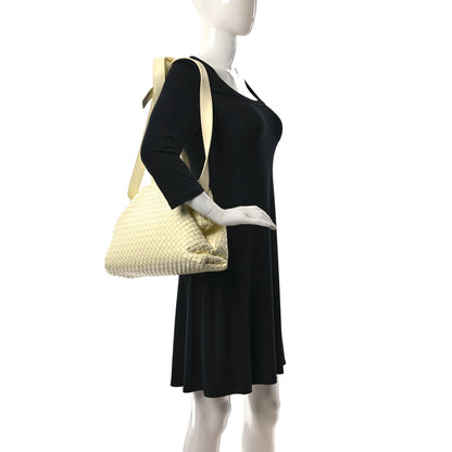 Bottega Veneta Nappa Intrecciato Small Padded The Handle Tote Zest Washed 3 of 11