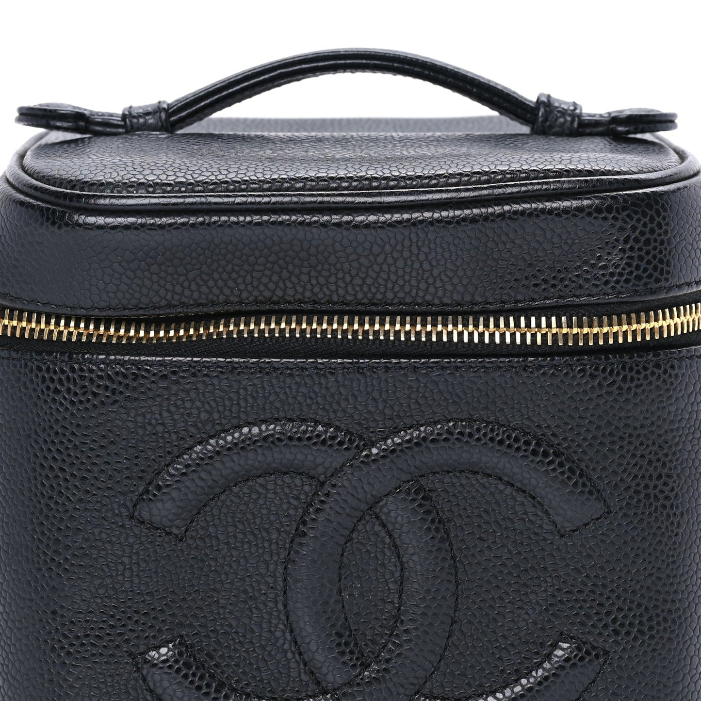 Caviar Vanity Cosmetic Case  Black
