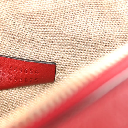 Gucci Soft Microguccissima Mini Dome Bag Rosso 7 of 12