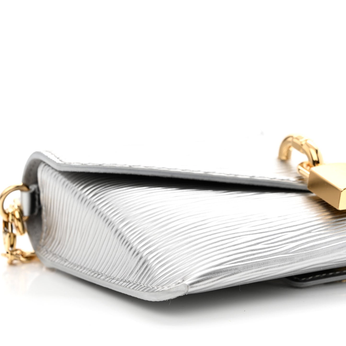 Epi Padlock On Strap Silver