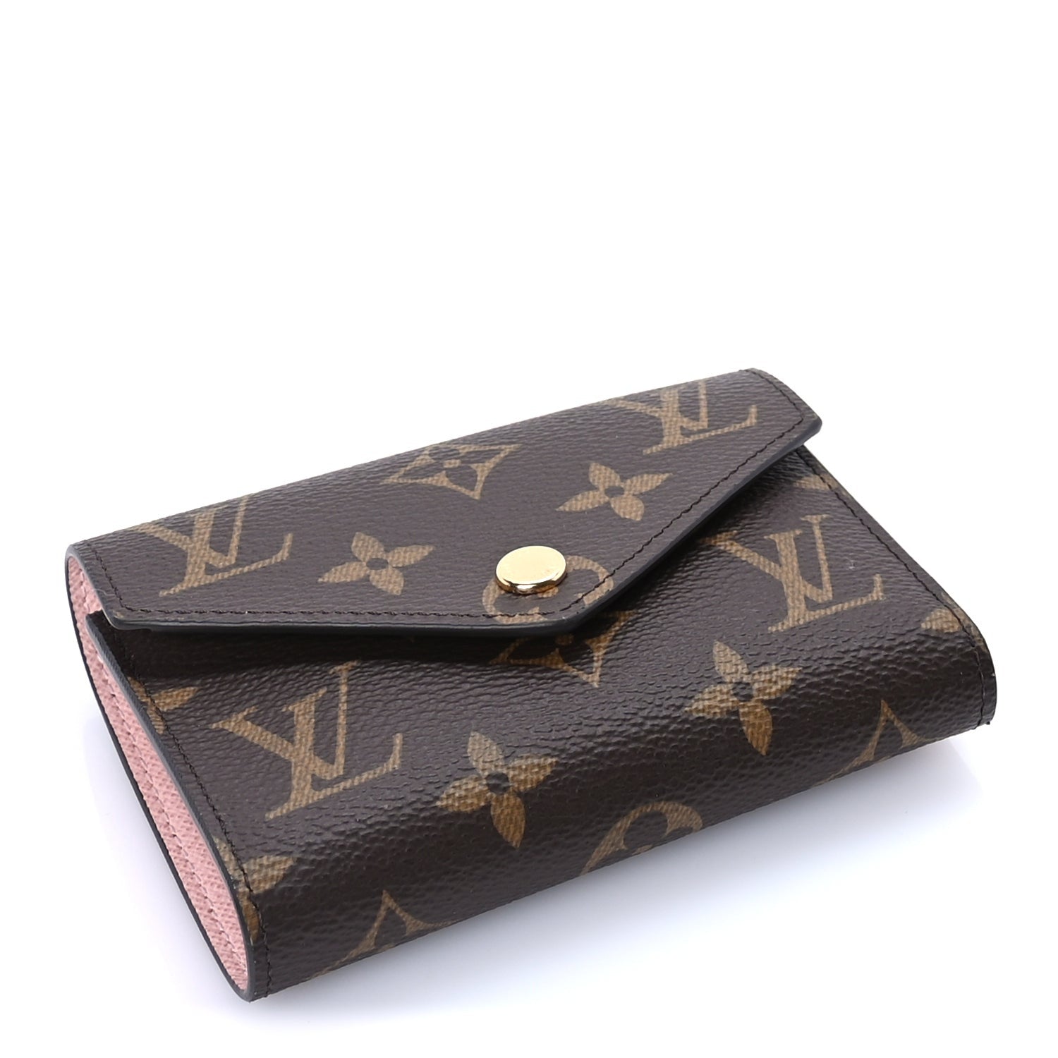 Louis Vuitton Monogram Victorine Wallet Rose Ballerine 5 of 7