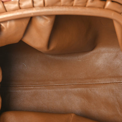 Bottega Veneta Smooth Butter Calf The Pouch Oversized Clutch Cammello 5 of 9