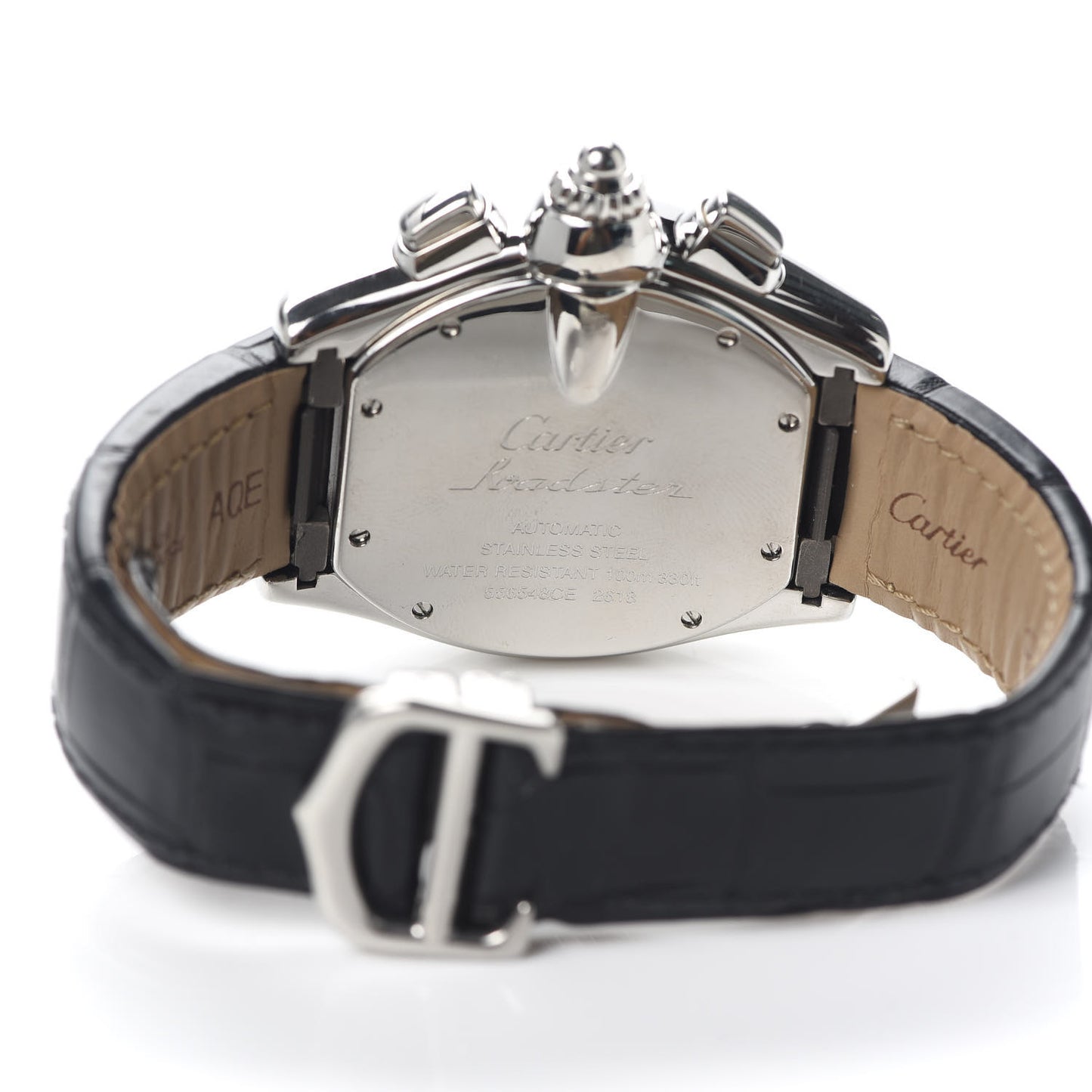 Stainless Steel Alligator 42mm Roadster Chronograph Automatic Watch