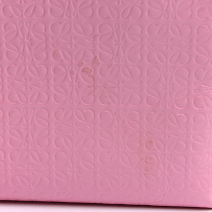 Loewe Calfskin Embossed Repeat T Pouch Pink 8 of 8