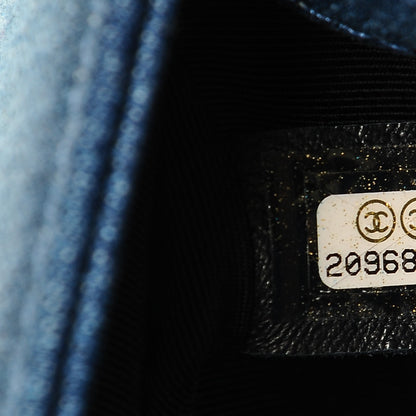 Chanel Denim Patchwork Small Boy Flap Blue 7 of 7