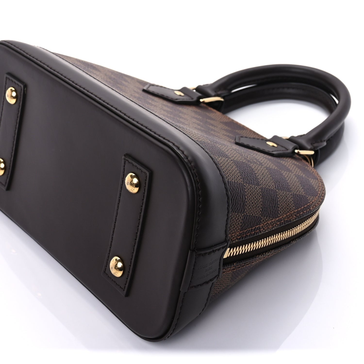 Louis Vuitton Damier Ebene Alma BB 8 of 8