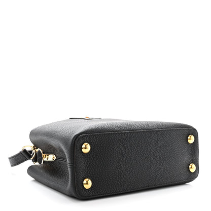 Louis Vuitton Taurillon Capucines BB Black 4 of 9