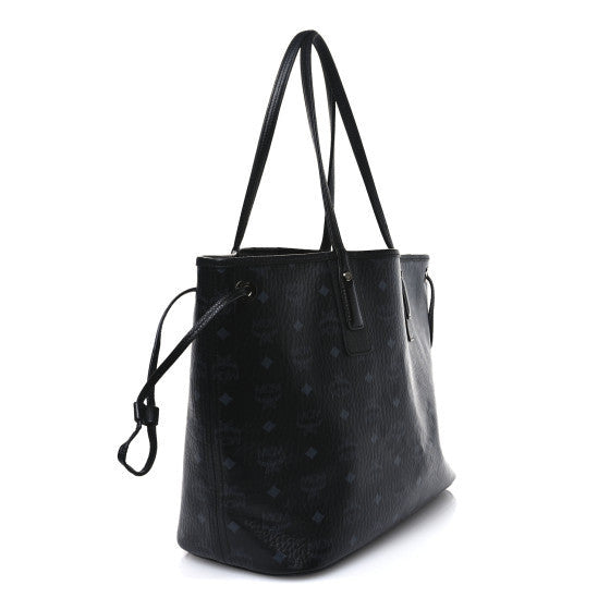 Visetos Medium Liz Reversible Shopper Tote Black