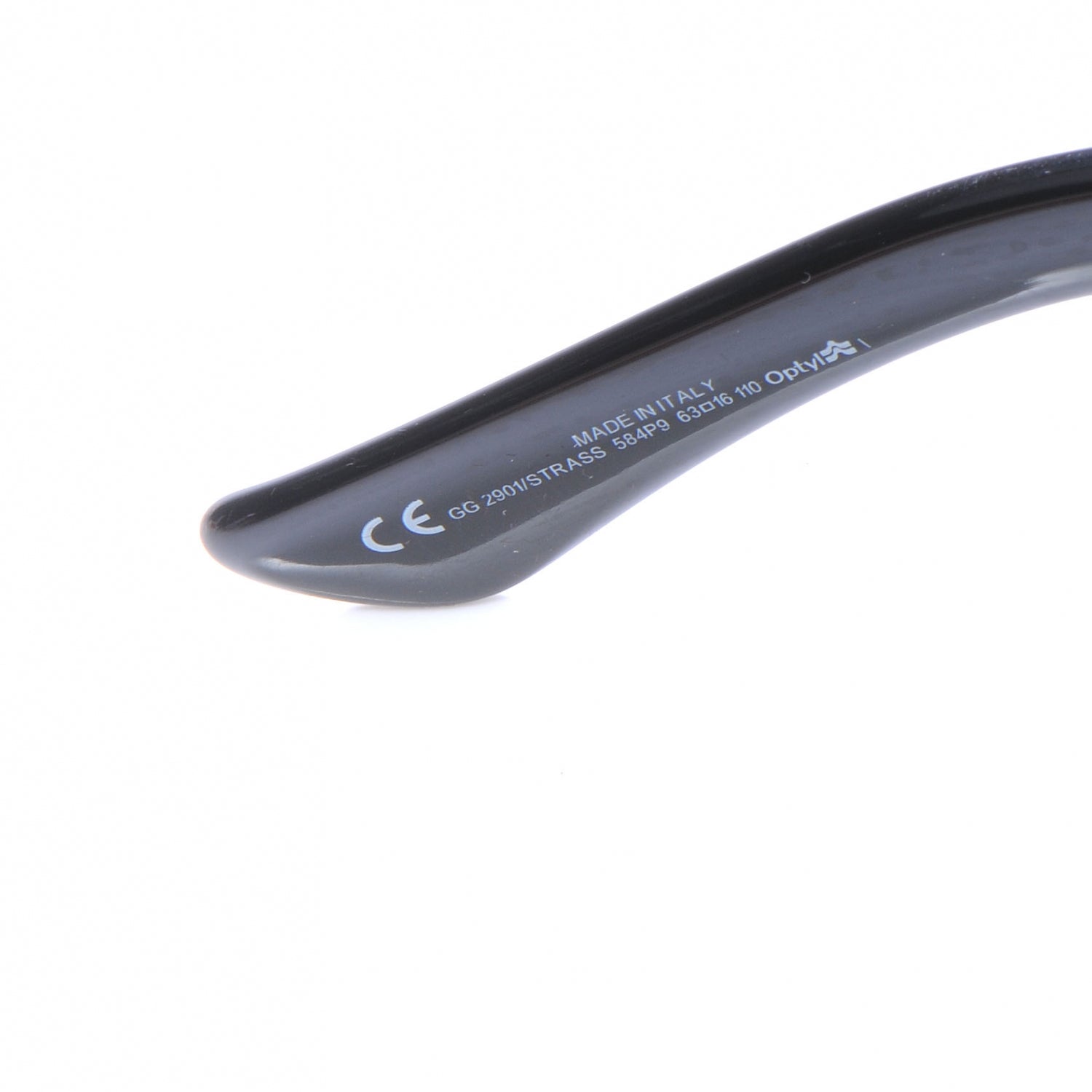 Gucci Strass Crystal Web Sunglasses 2901 Black 4 of 4