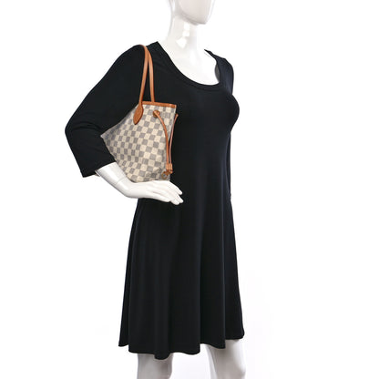 Louis Vuitton Damier Azur Neverfull PM 3 of 9