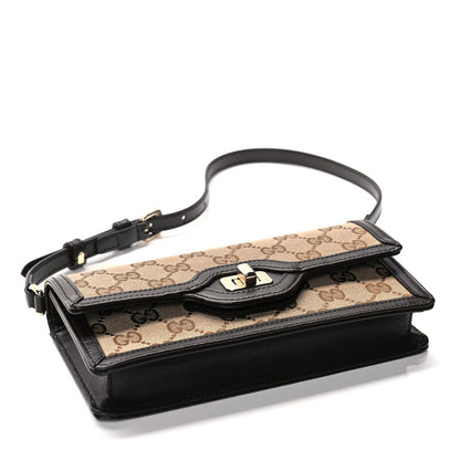 Gucci Monogram Mini Luce Shoulder Bag  Beige Ebony 3 of 8