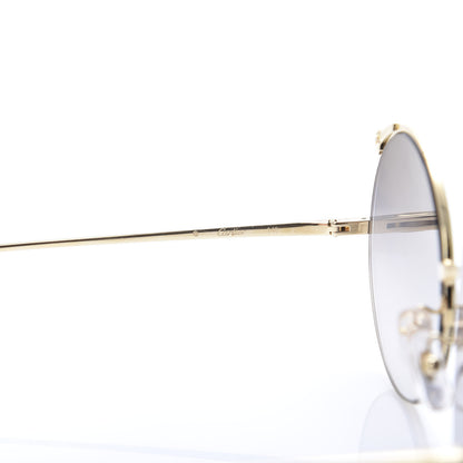 Cartier Panthere De Round Sunglasses Gold 5 of 9