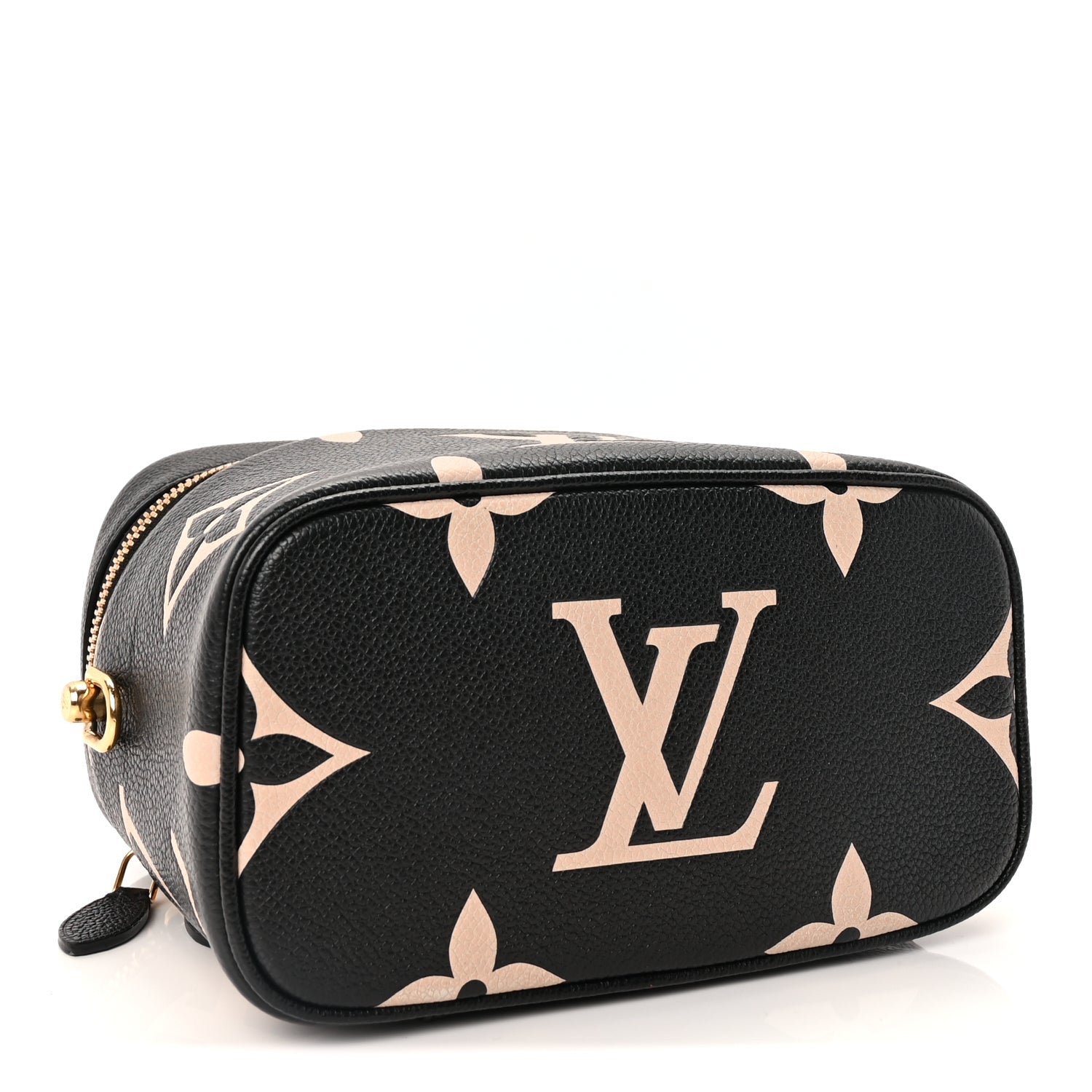 Louis Vuitton Empreinte Monogram Giant Vanity PM Black Beige 3 of 8