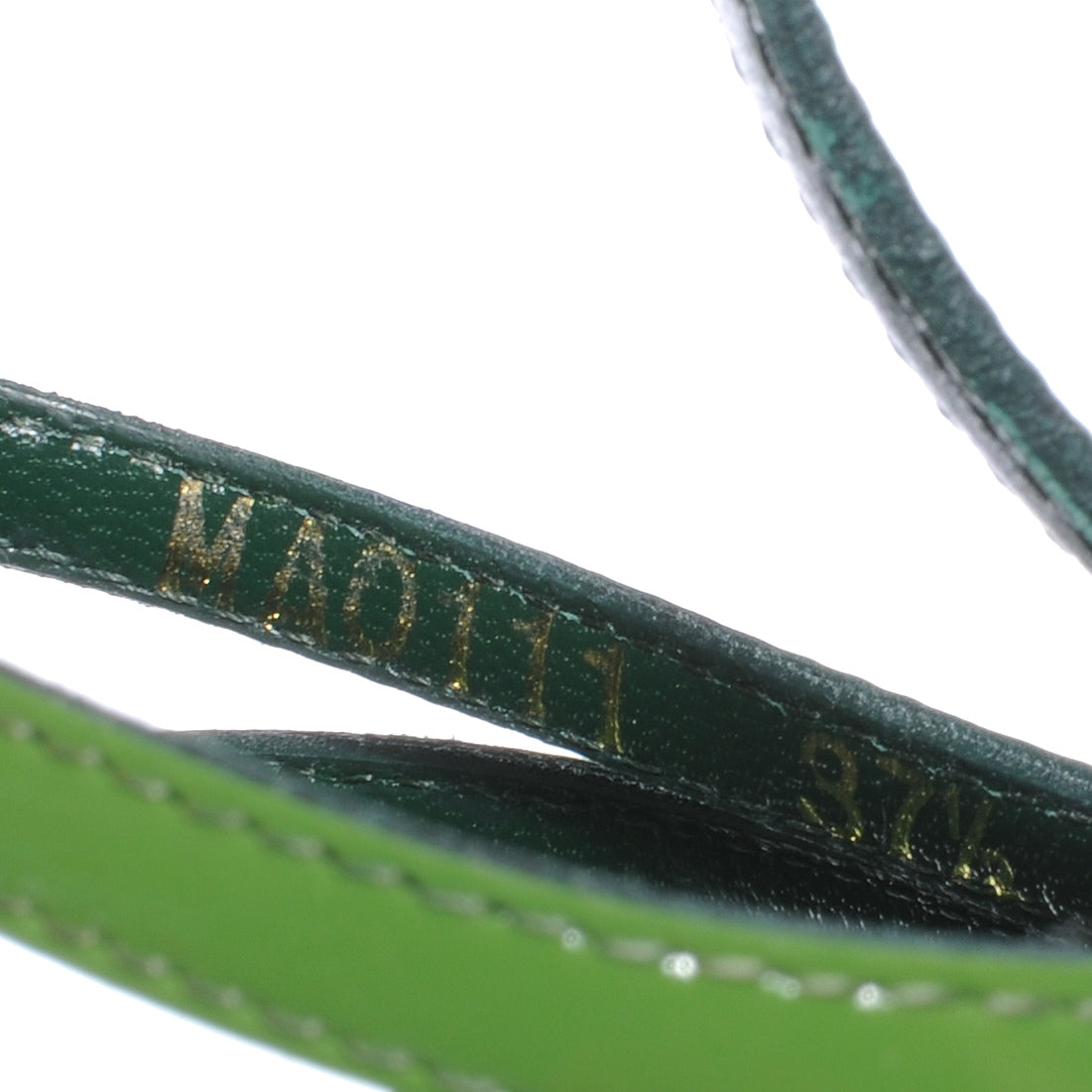 Louis Vuitton Patent Cork Summertime Wedges 37.5 Green 7 of 7