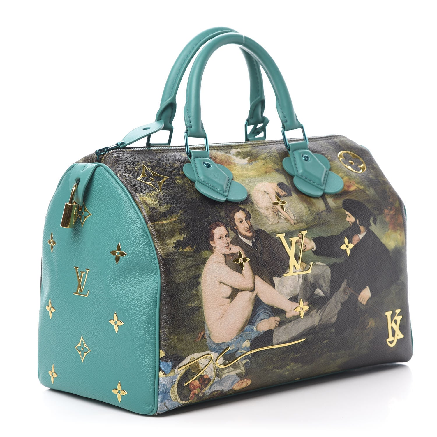 Louis Vuitton Masters Manet Speedy 30 3 of 15